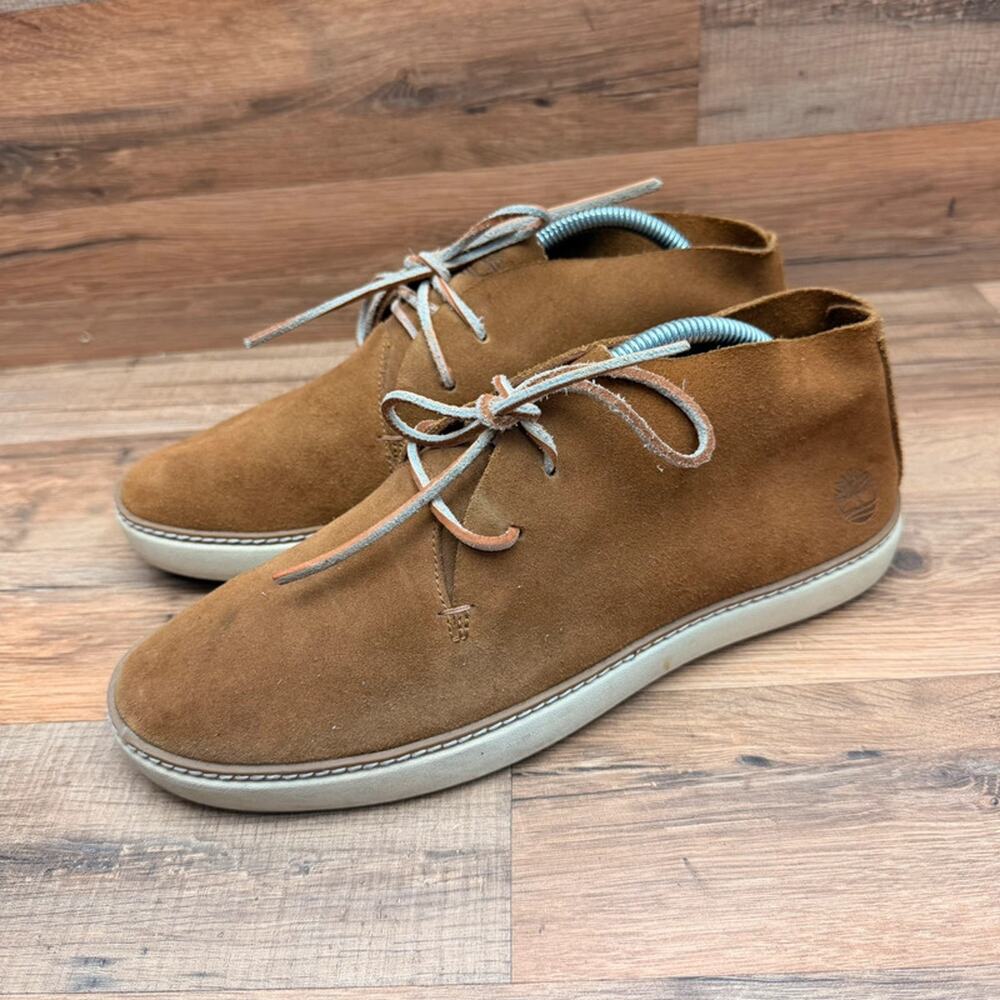 Timberland EK Hudston size 8 Chukka suede brown Casual Boots
